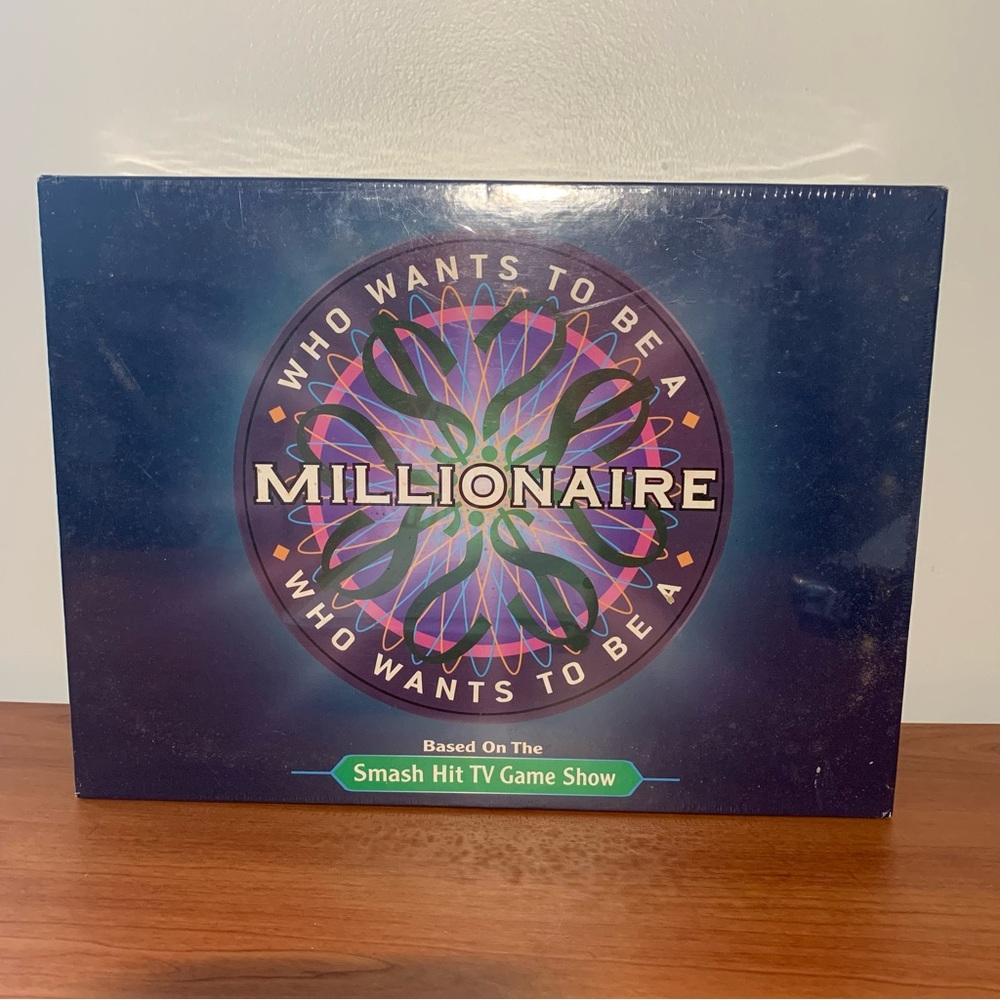 Vintage Who Wants to Be a Millionaire Game Pressman ABC TV Show 2000 New Sealed